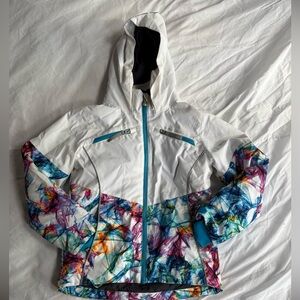 Spyder Kids Multicolor Jacket with Hood